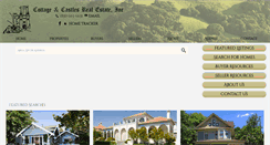 Desktop Screenshot of cottageandcastles.com